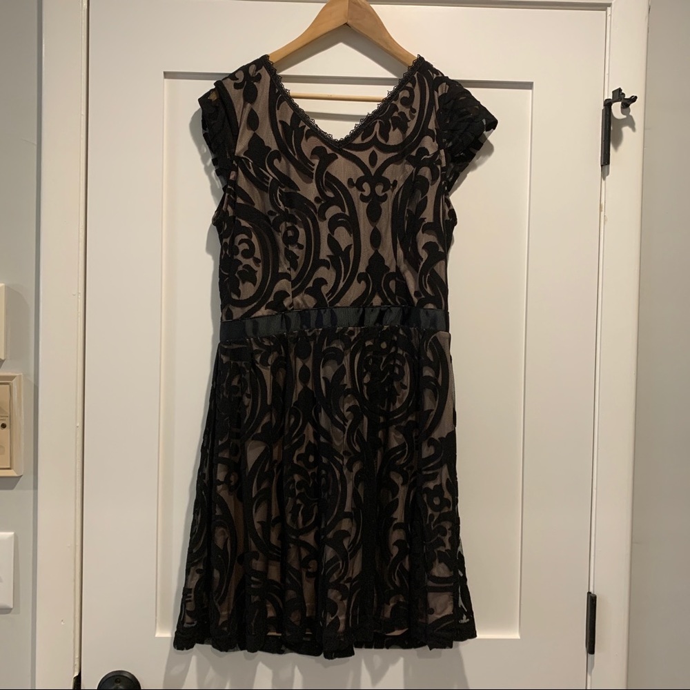 NWT Soieblue Cocktail Dress Black